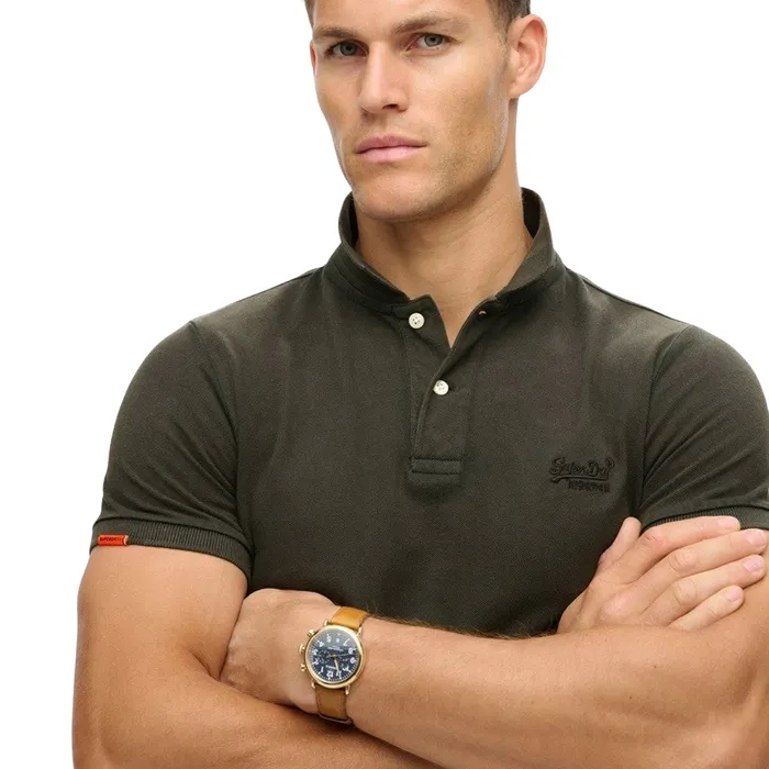Superdry Vintage Destroyed Polo Heren