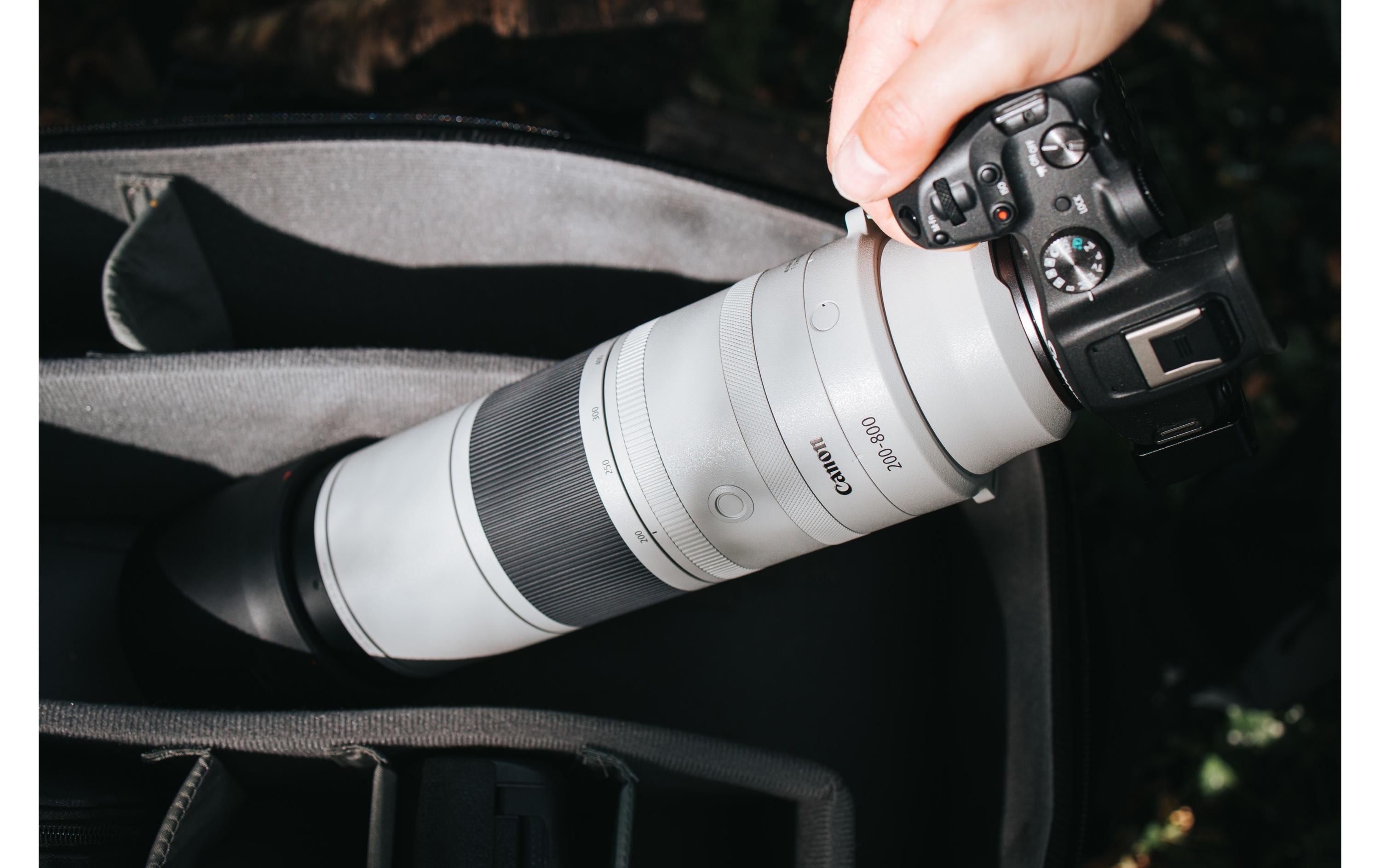 Zoomobjektiv RF 200-800mm F/6.3-9 IS USM Canon RF<br>Super Telephoto Zoom