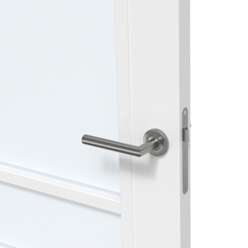 Arne & Bodil binnendeur ABD518 satijnglas - wit afgelakt - glaslat wit