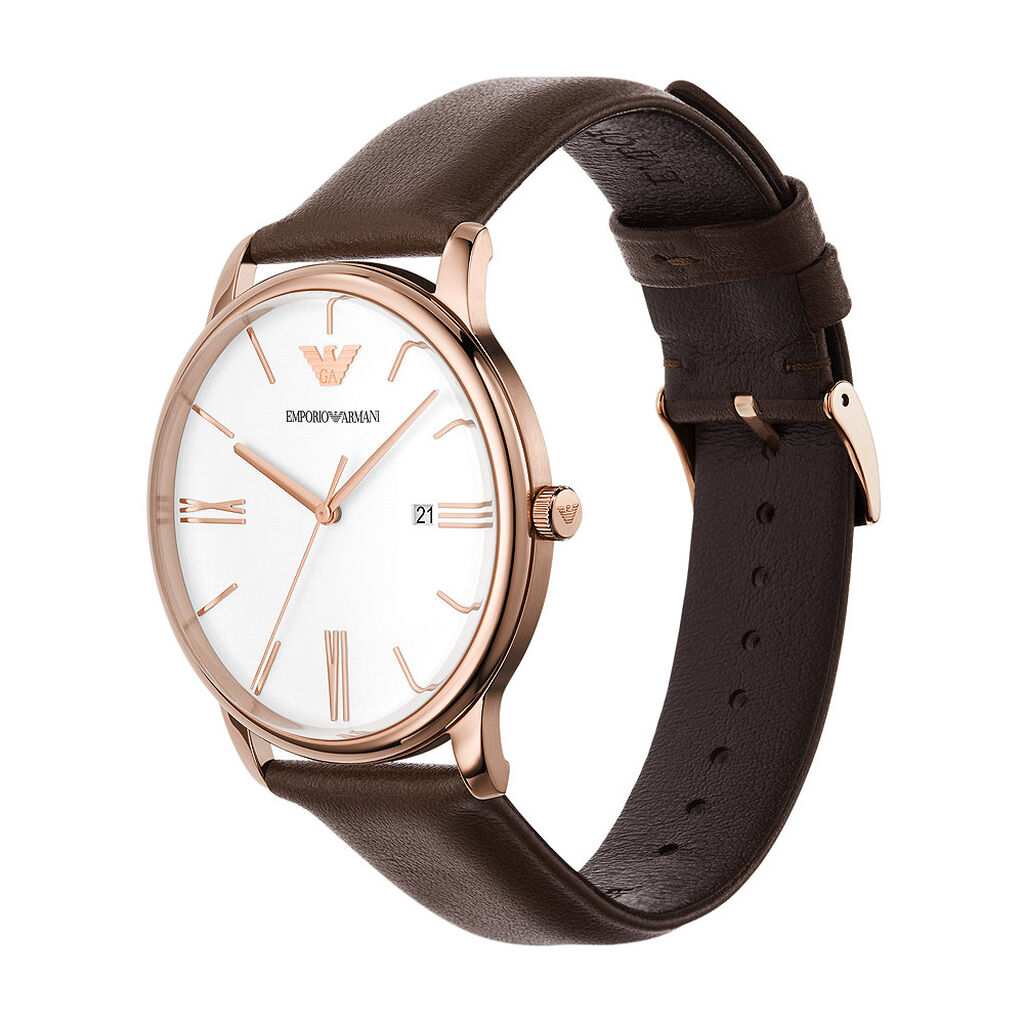Montre Emporio Armani Blanc