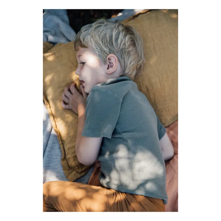 Matona T-Shirt Coton Bio Gaufré | Vert