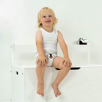 My Carry Potty Pingvin Pottetreningsbukser 3-pack, Hvit