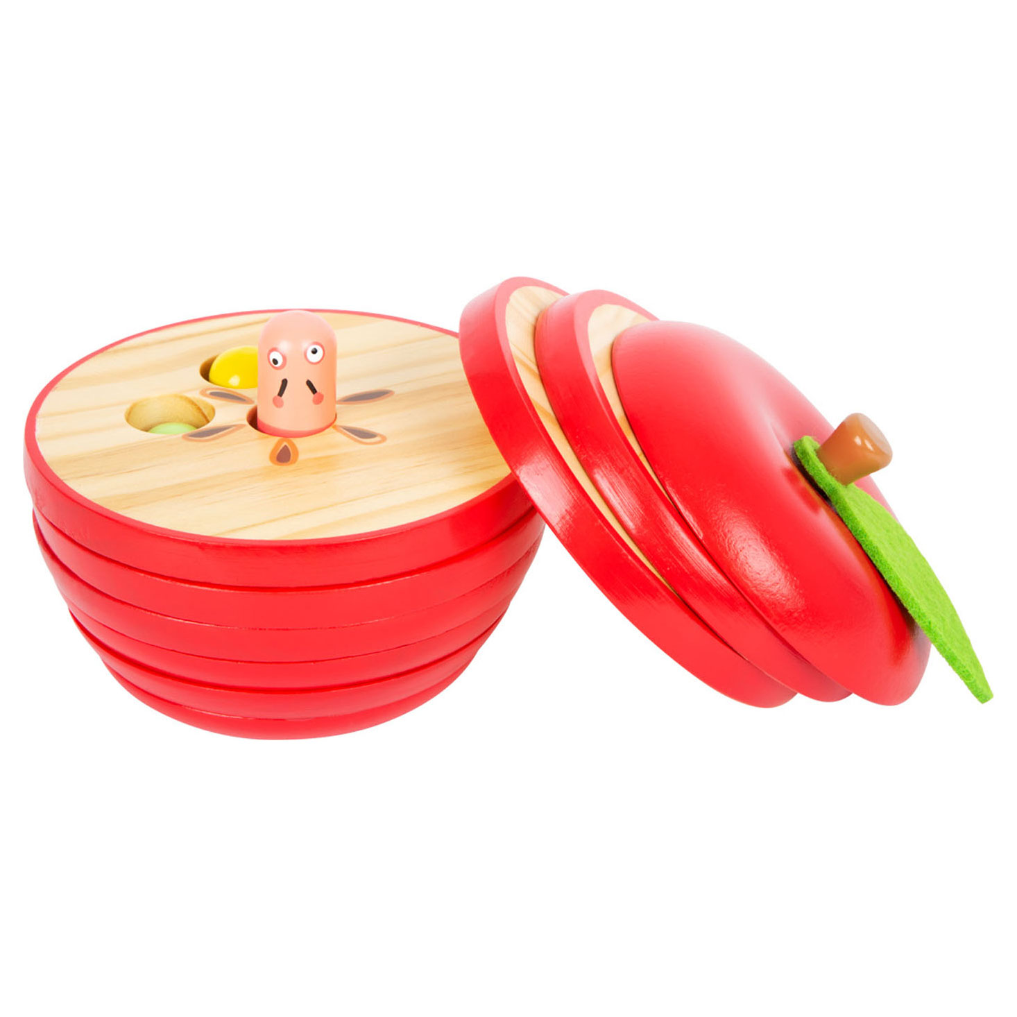 Small Foot-Houten Stapelspel Appel