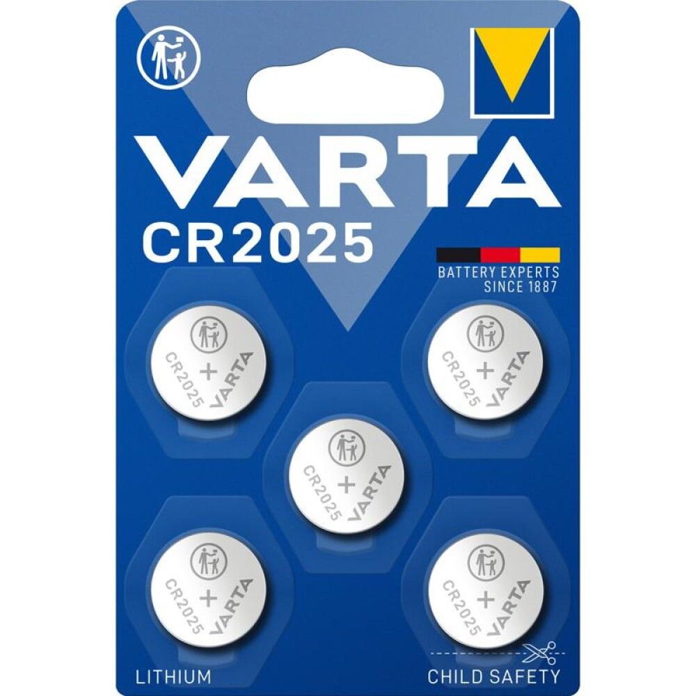 KNAPPCELLEBATTERI VARTA CR2025 3V