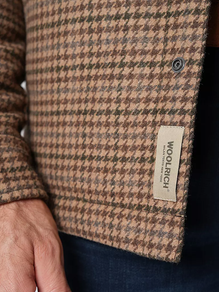 WOOLRICH Overshirt beige