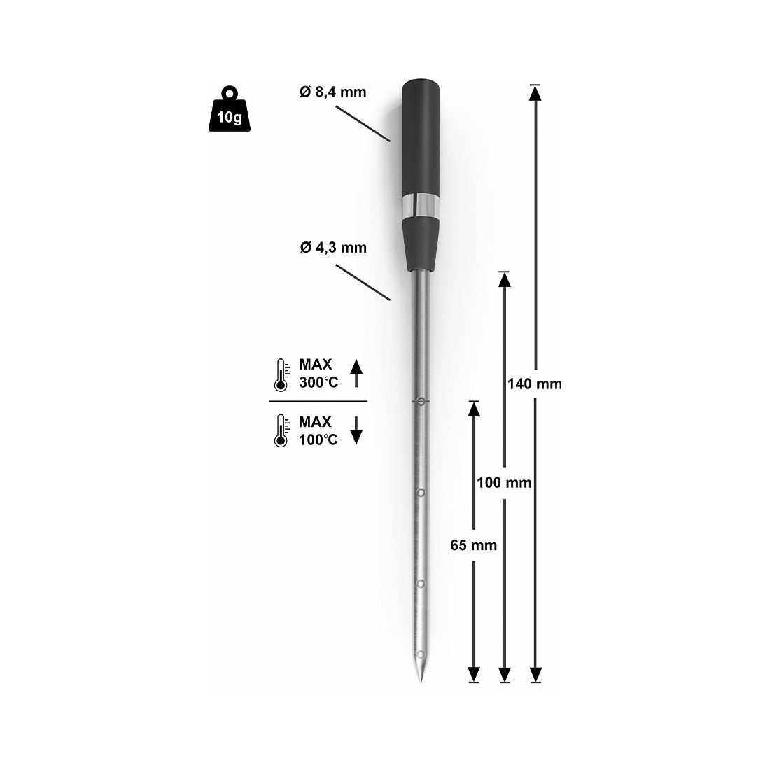 Siemens HZ32WA00 Kabelloser Speisethermometer