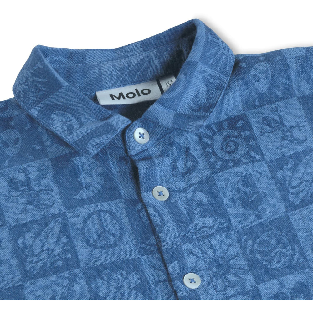 Køb Molo Symbol Check Richie Bluse