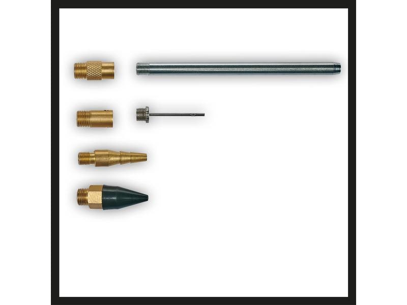 Einhell Ausblaspistolen-Set 2-8 bar, 7-teilig Druckluft-Ausblaspistole