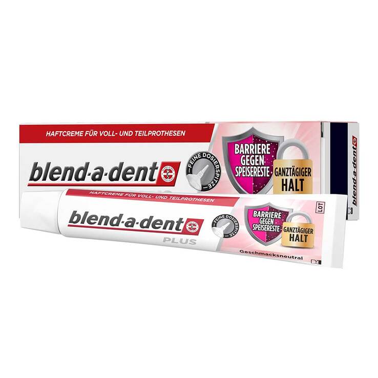 Blend A Dent Plus Barriere Haftcreme gegen Speisereste geschmacksneutral, 40 g