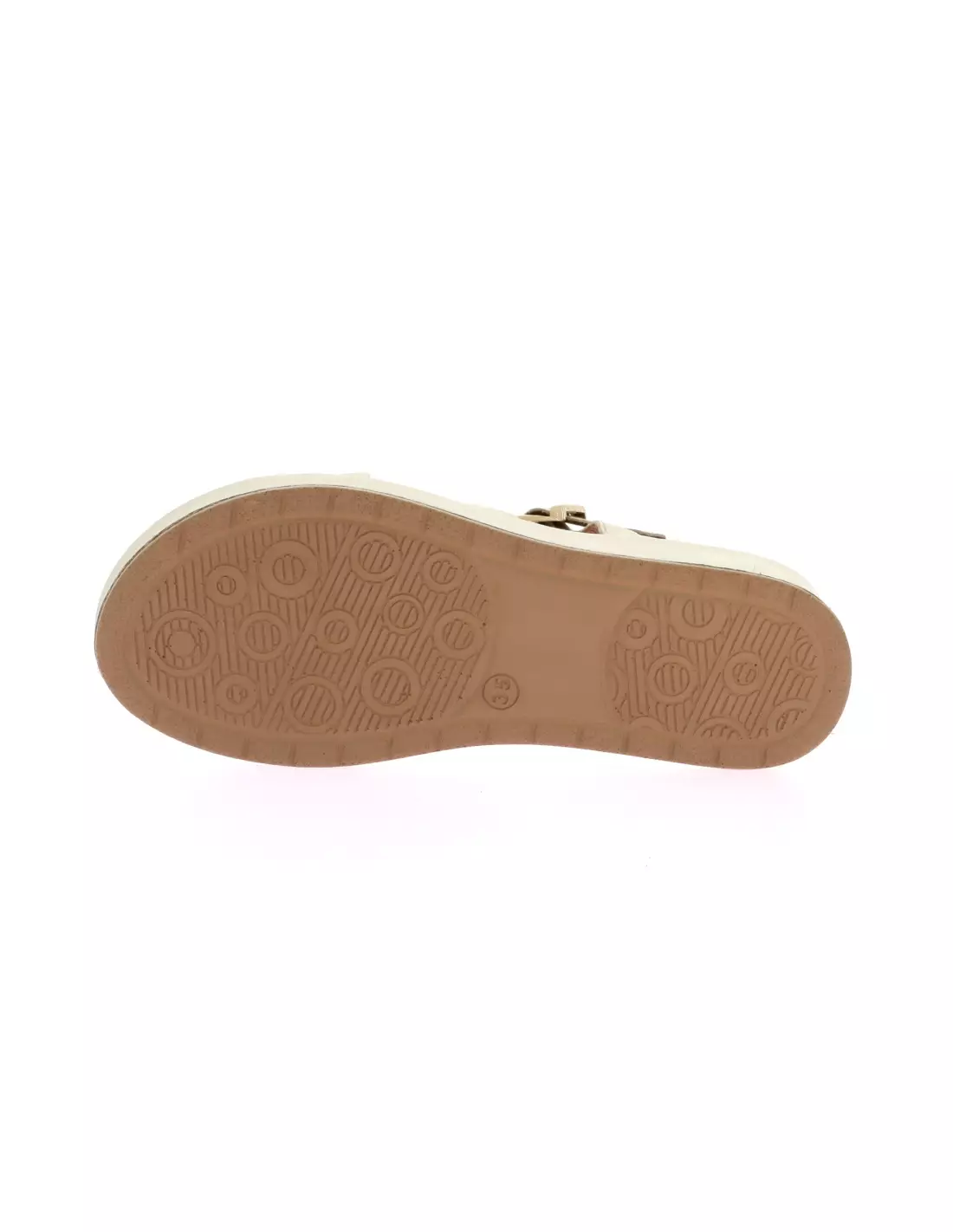 MAISON MANSA GARANT - Sandales & nu-pieds Platine