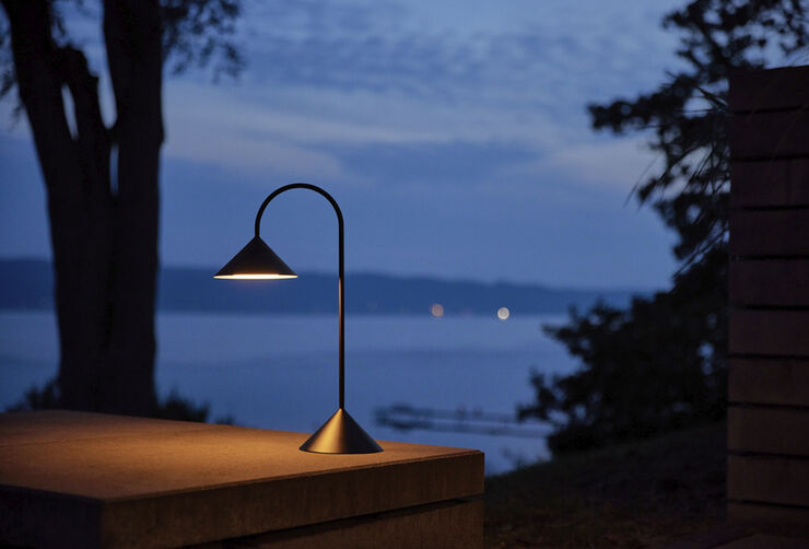 Frandsen Grasp Portable Table Lamp H47 Matt black