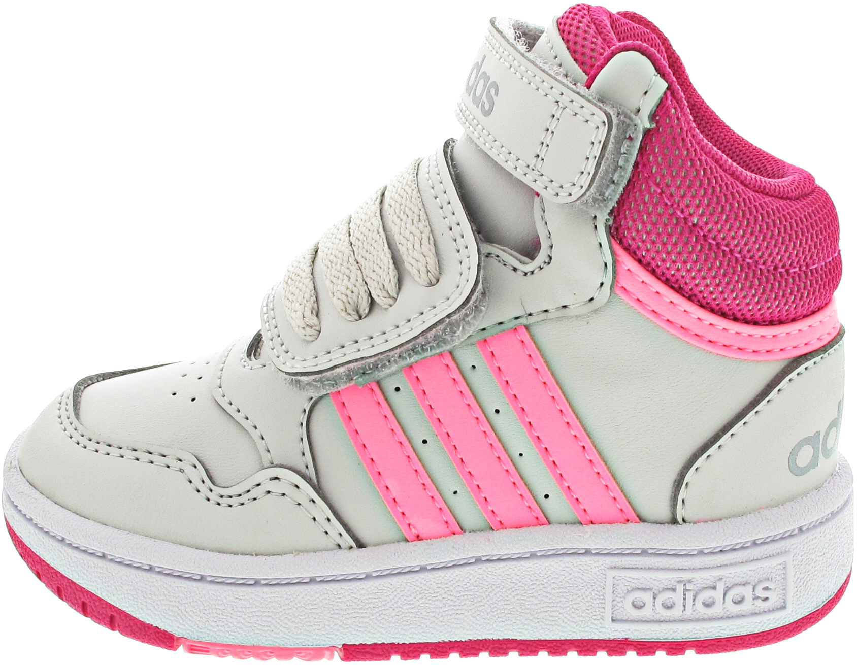 adidas Hoops Mid 3.0 AC I Lauflernschuh Klett grau