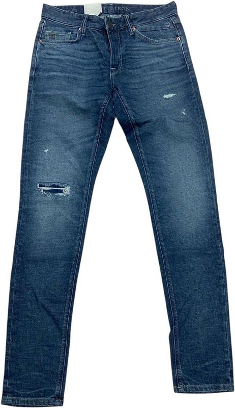 Cast Iron - Jeans - Blauw - Katoen