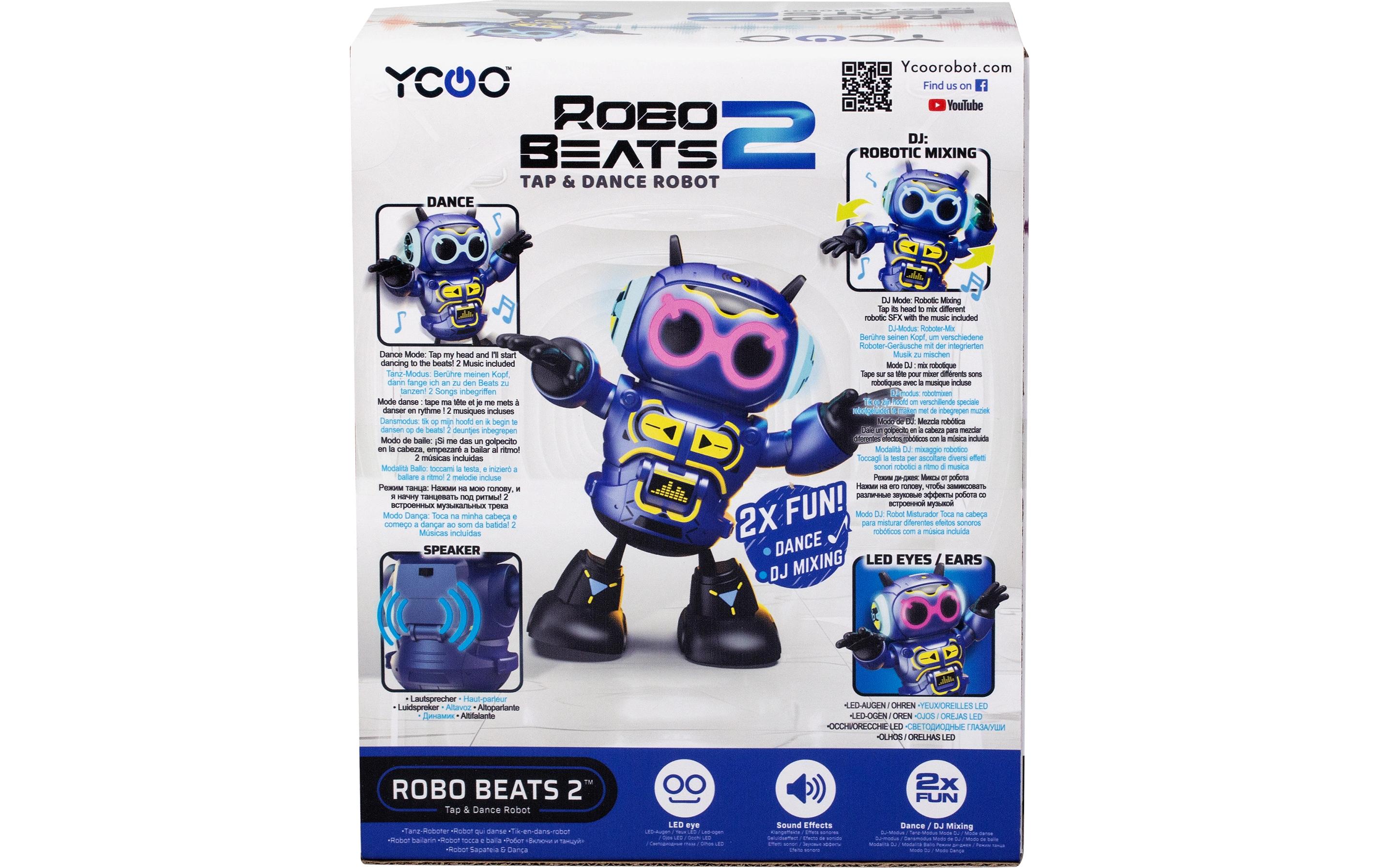 Roboter Robo Beats II assortiertInteraktive Roboter zum Spielen und Lernen
