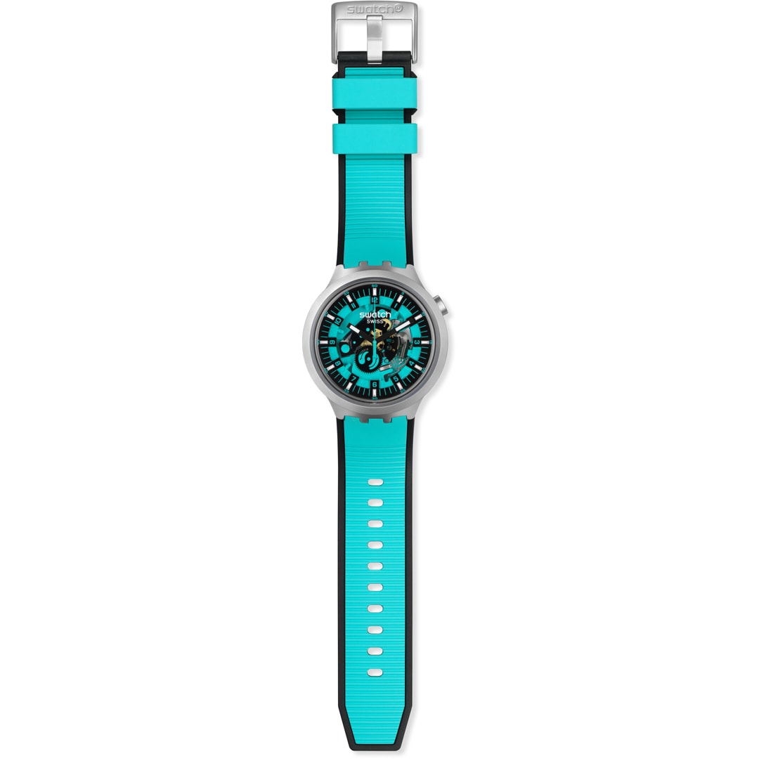 Swatch Big Bold Irony Lacquered Mint Trim
