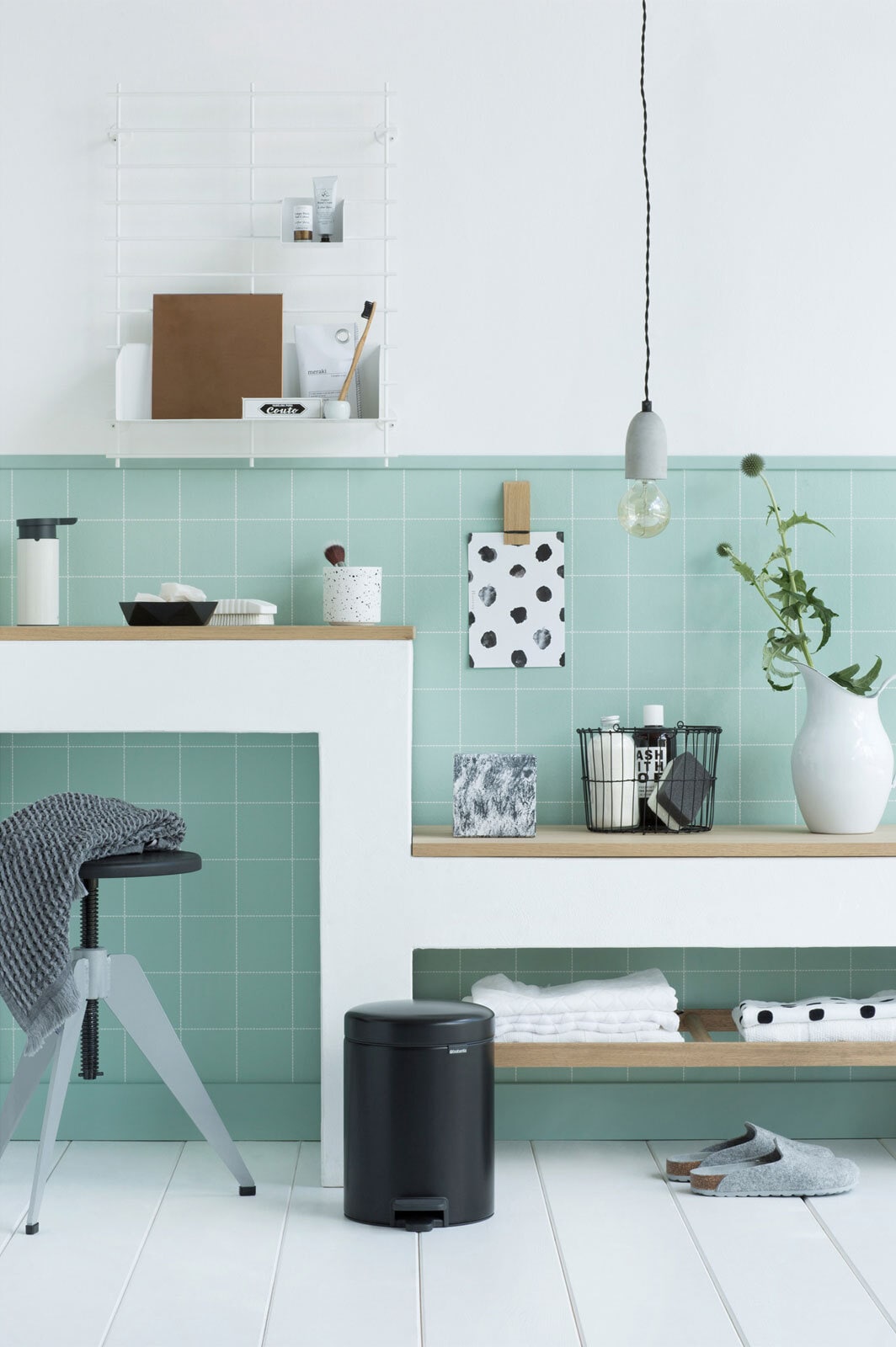 brabantia Kosmetikeimer NEWICON 5 Liter matt black