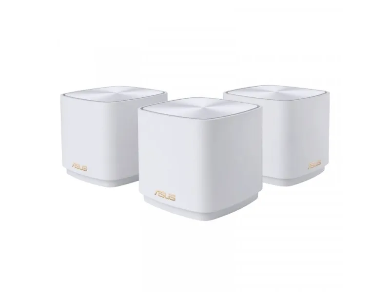 ASUS ZenWiFi XD5 - Wi-Fi-system - (3 routere) - op til 5000 sq.ft - mesh 1GbE - Wi-Fi 6 - Dual Band