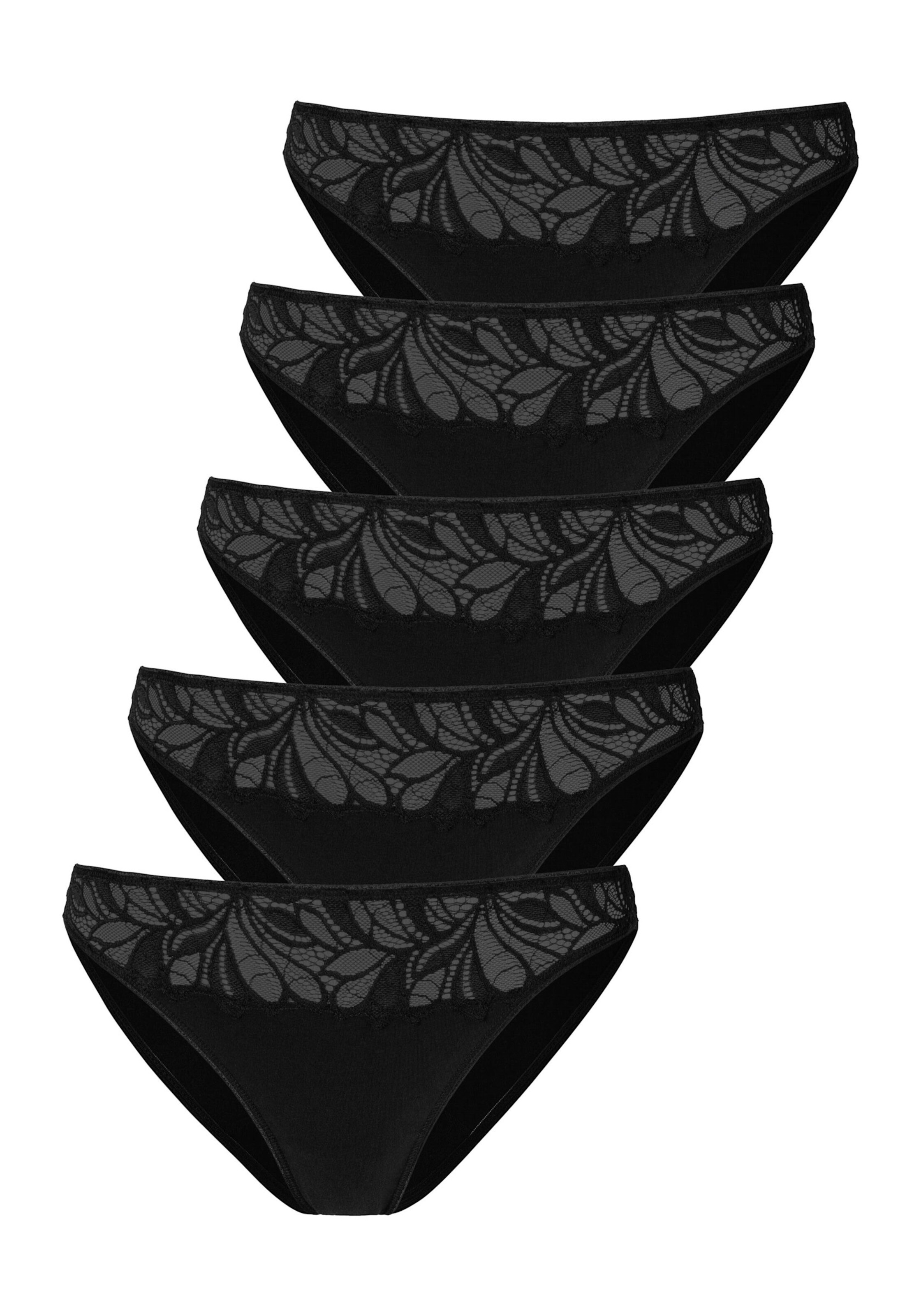 Vivance Bikinislip in schwarz