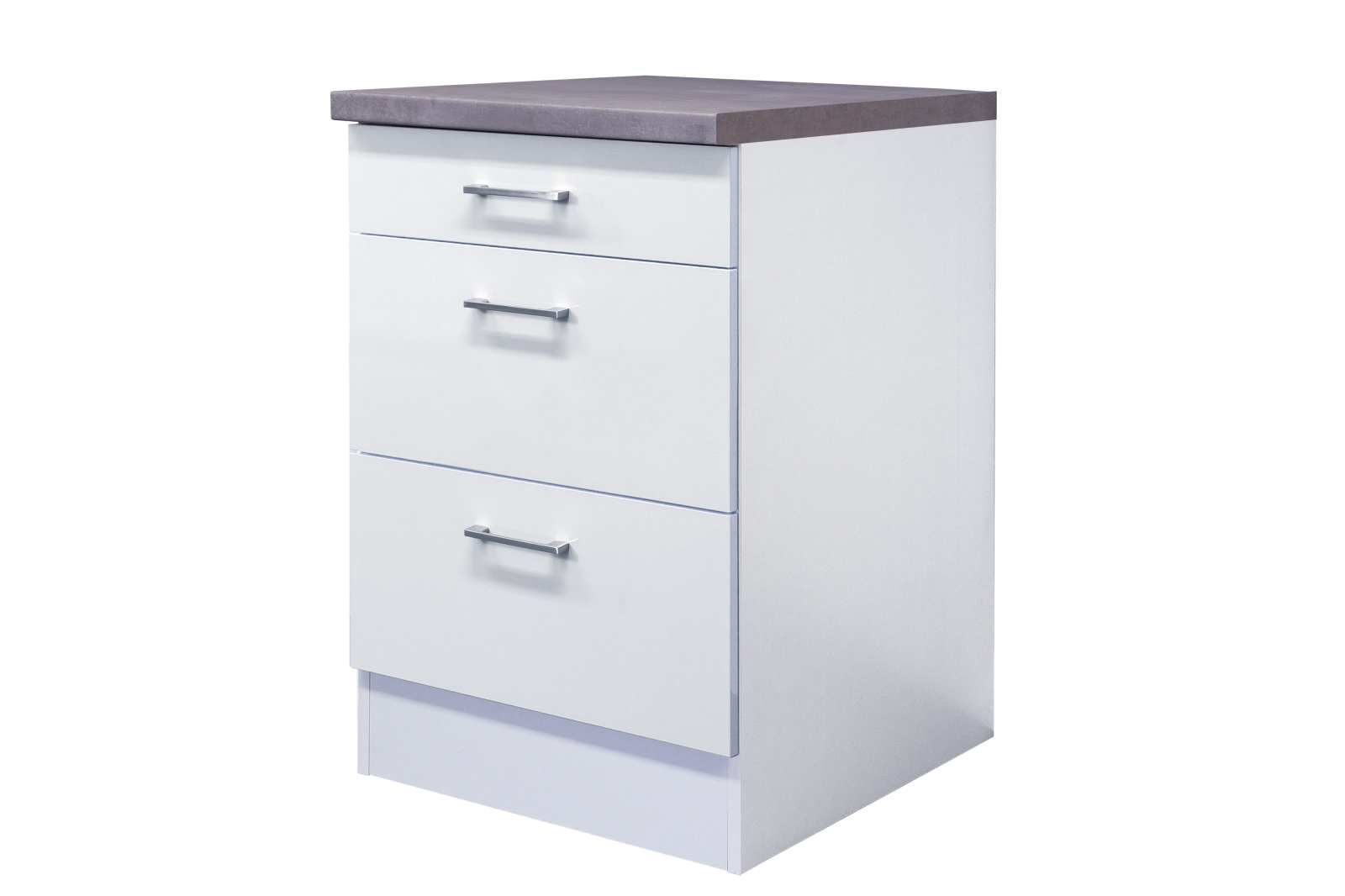 Auszugsunterschrank LUCCA - weiß - Caledonia - 60 cm