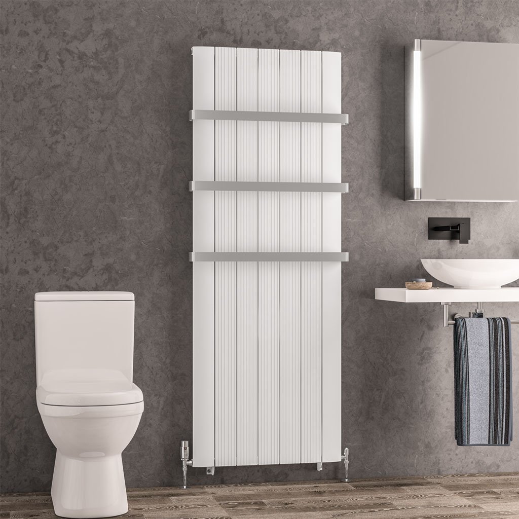 Eastbrook Trent paneelradiator 66x180cm 1779W wit mat