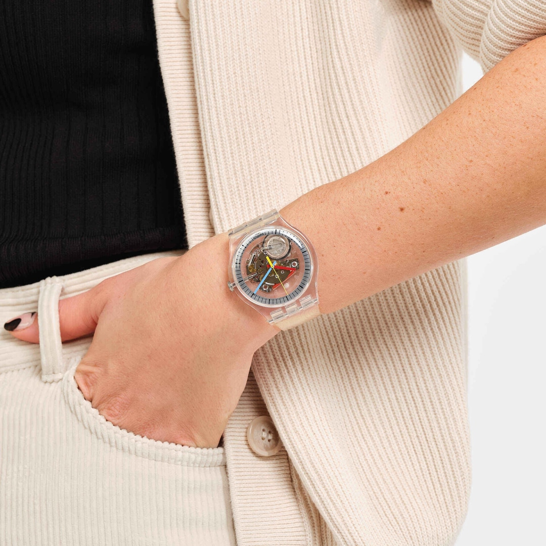 Swatch Original 41 Clearly New
