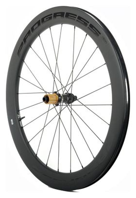 Paire de roues Progress Neon Disc Noir | 12x100/12x142 mm | Center Lock | Shimano