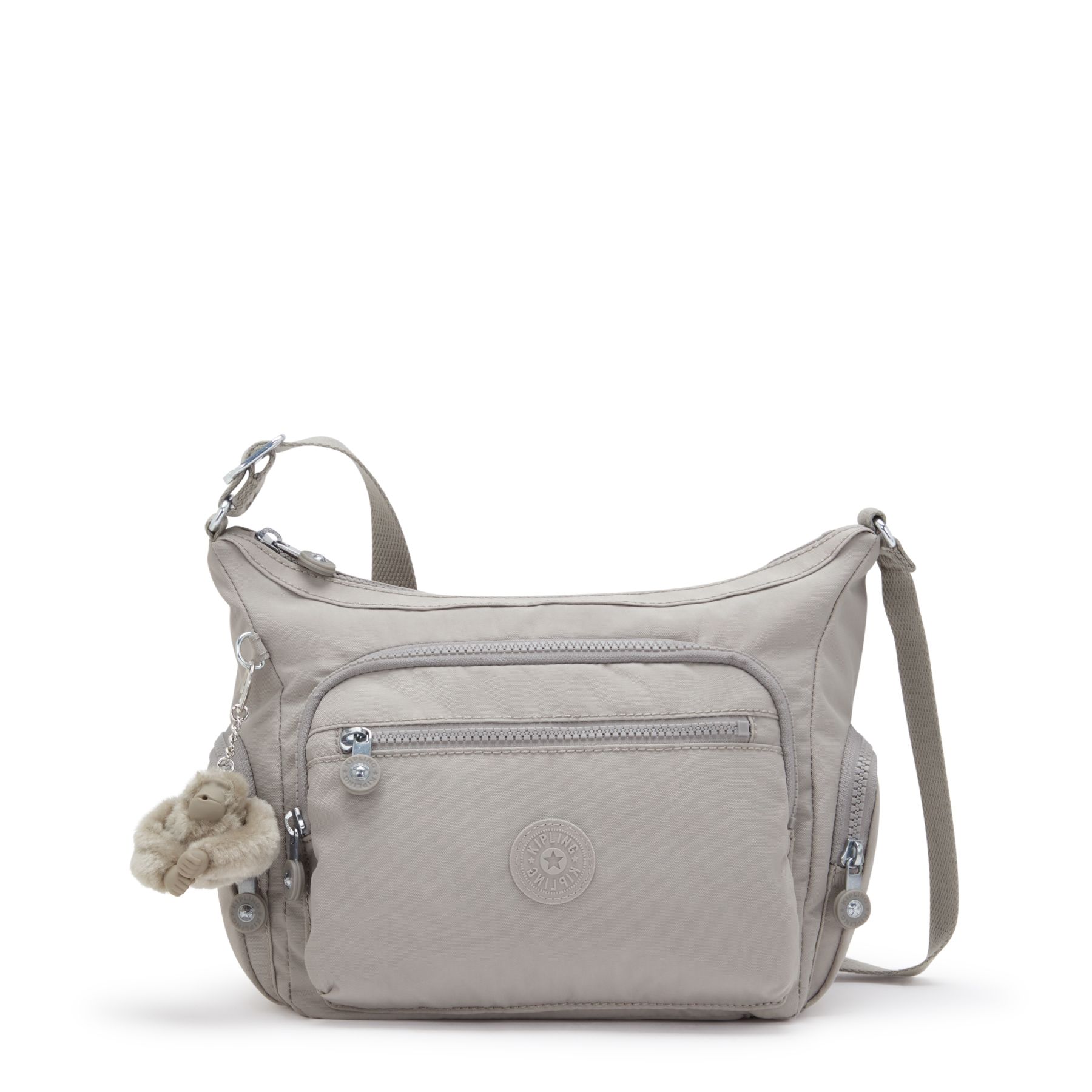 GABBIE S Petit sac bandoulière à compartiments multiples - Grey Gris
