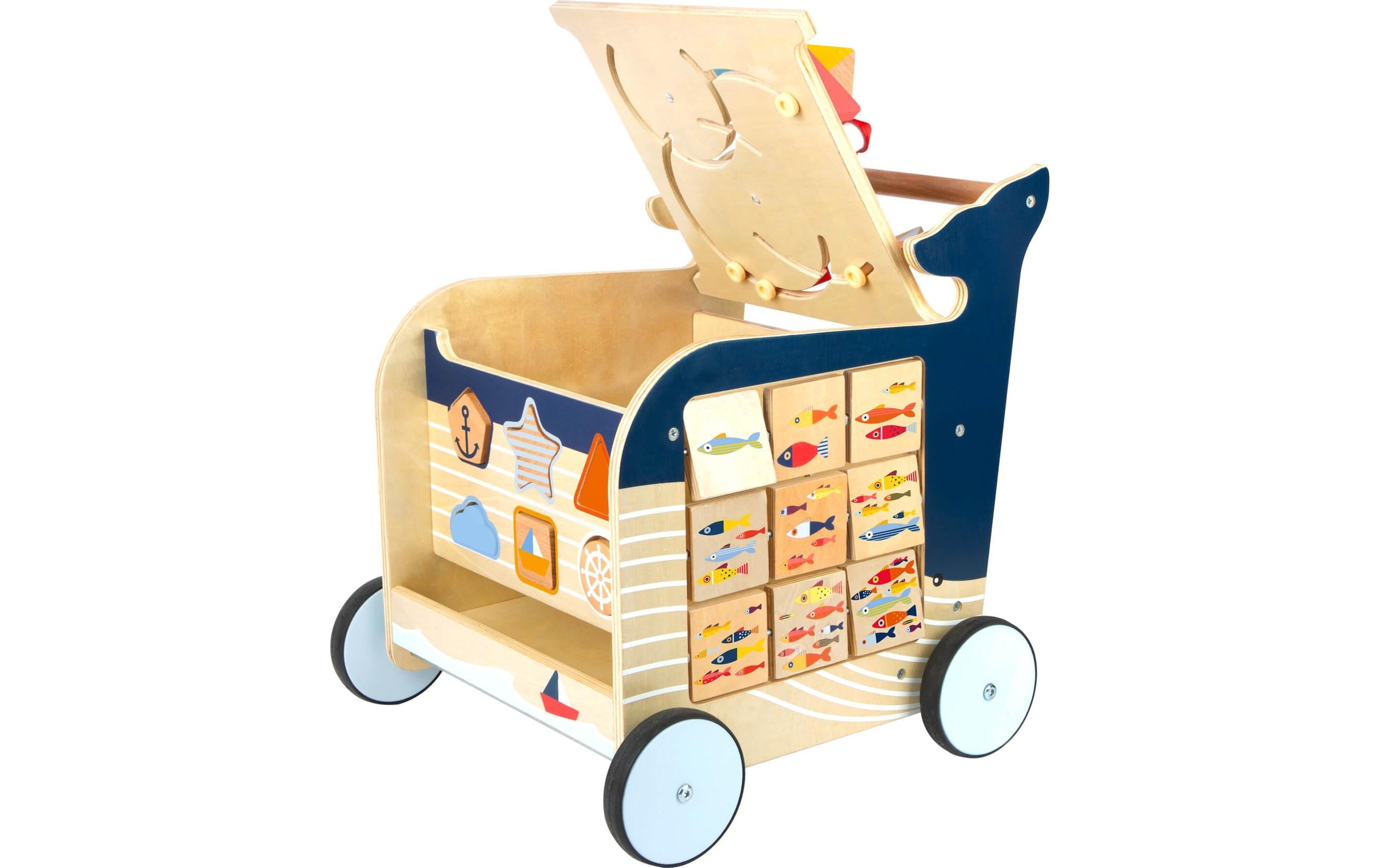 Small Foot Lauflernwagen »Wal«