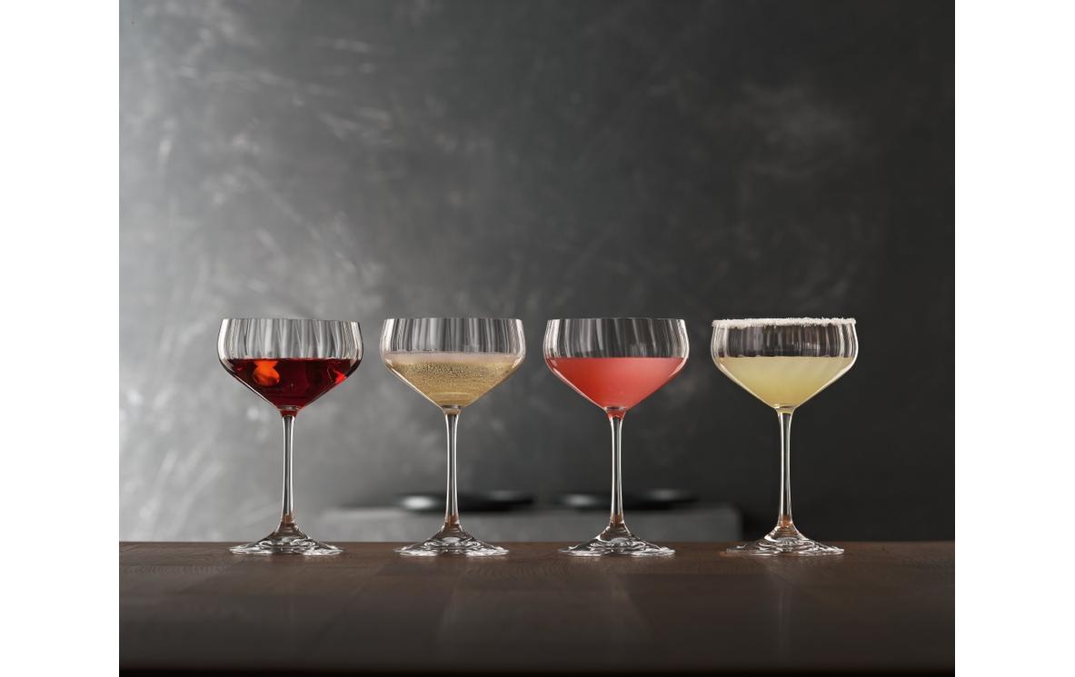 Cocktailglas LifeStyle 310 ml, 4 Stück, TransparentElegantes Coupette-Gläser-Set