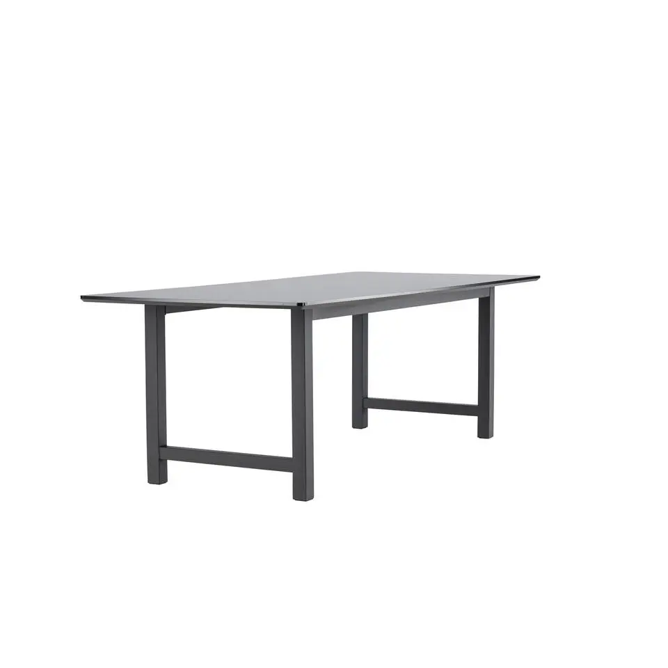 Eettafel Zwart Hout - 220x100x75cm - Count