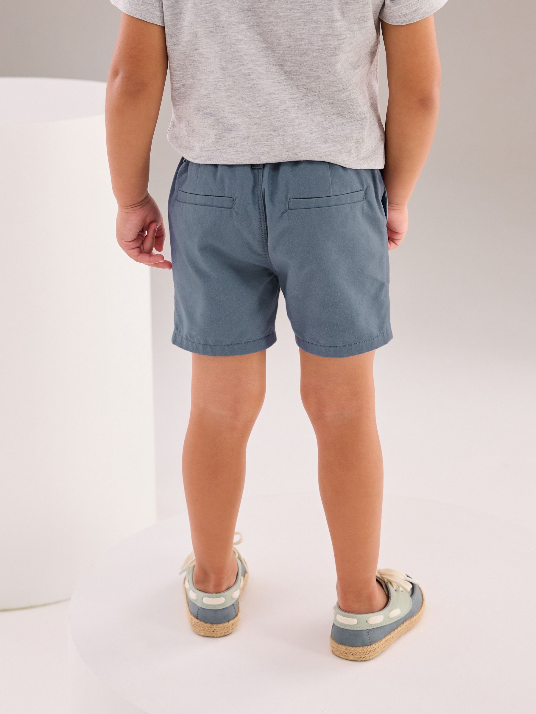 Normaal blauw - Chinoshort (3 mnd-7 jr)