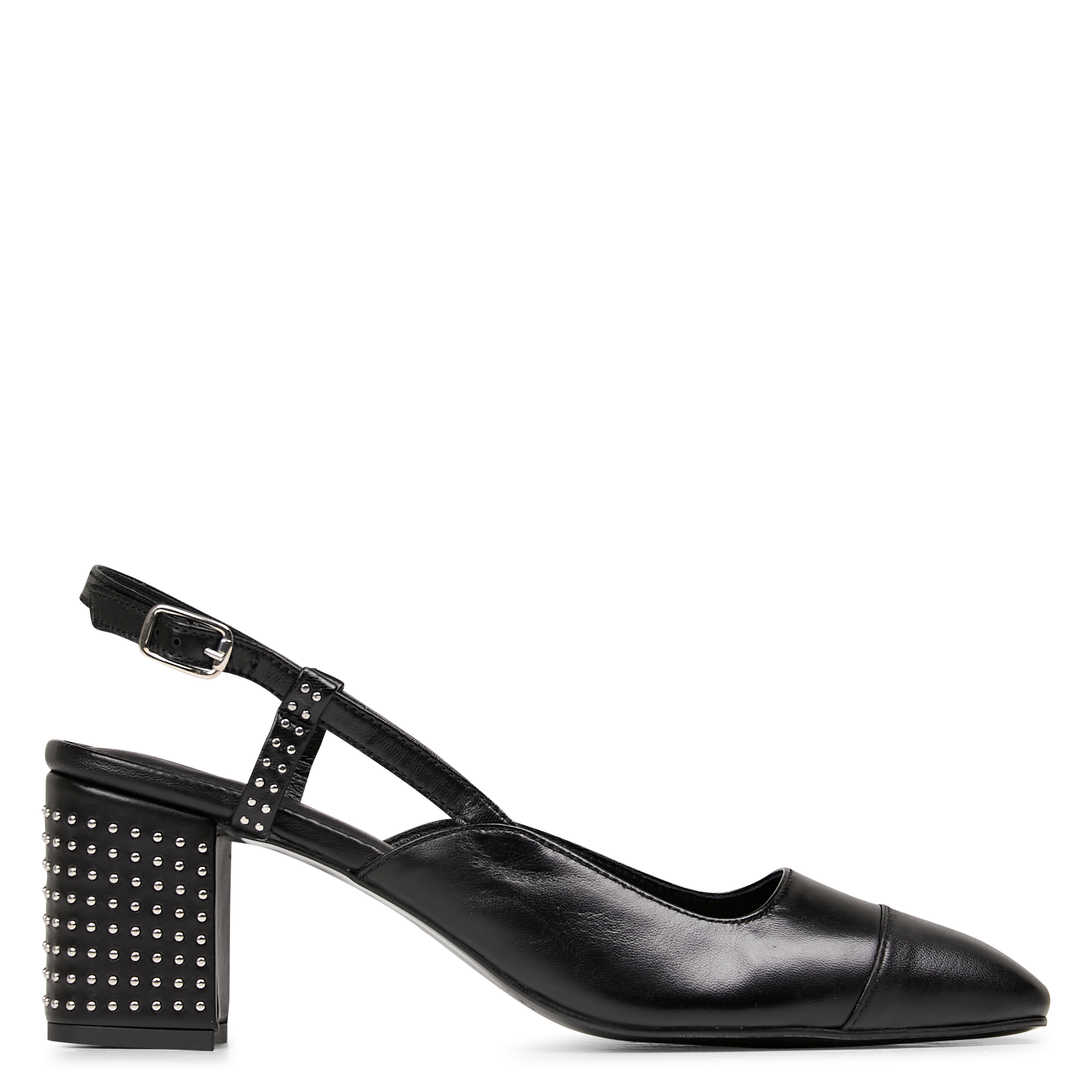 Slingbacks en cuir | Noir
