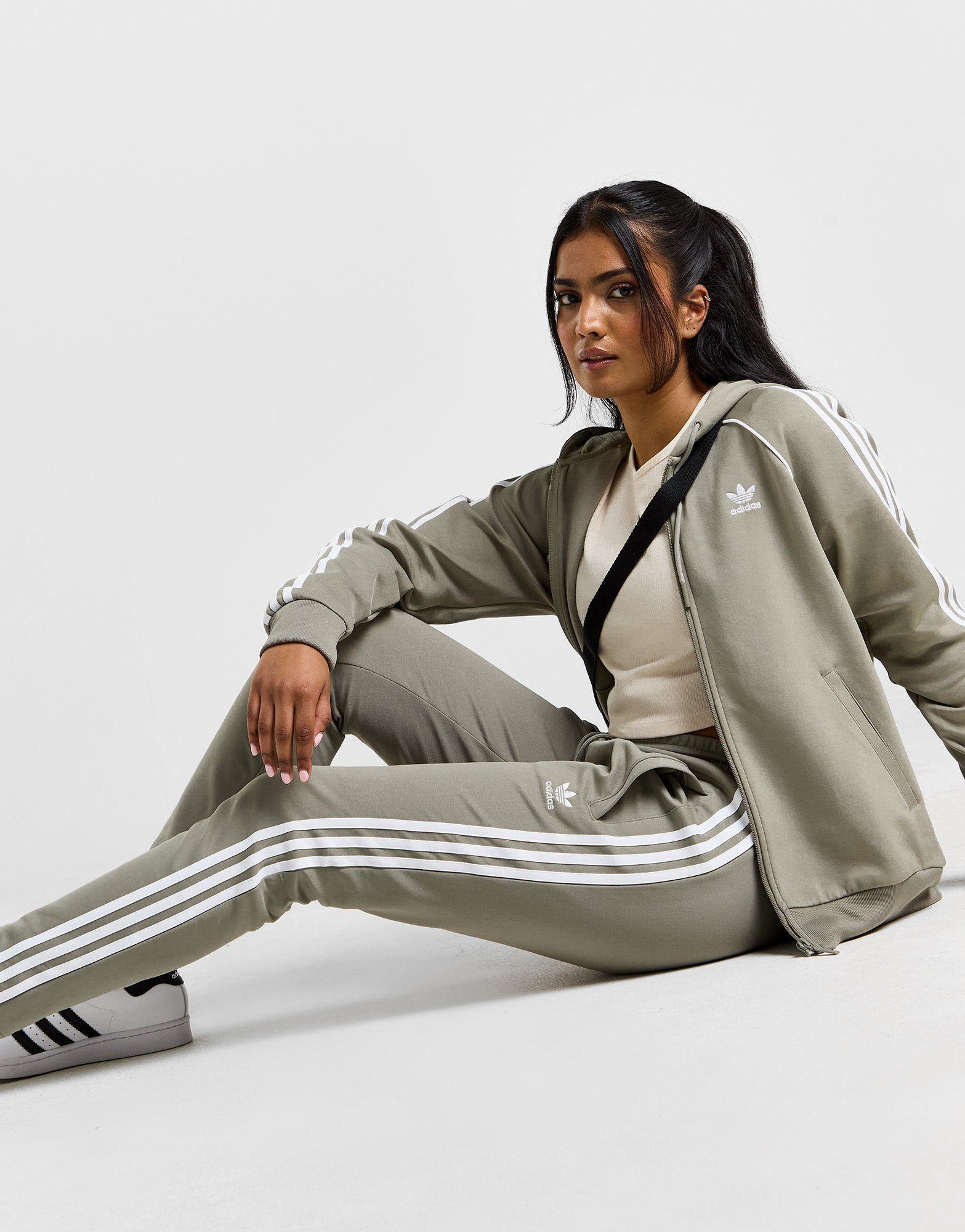 adidas Originals Pantalon de jogging Poly 3 bandes Femme