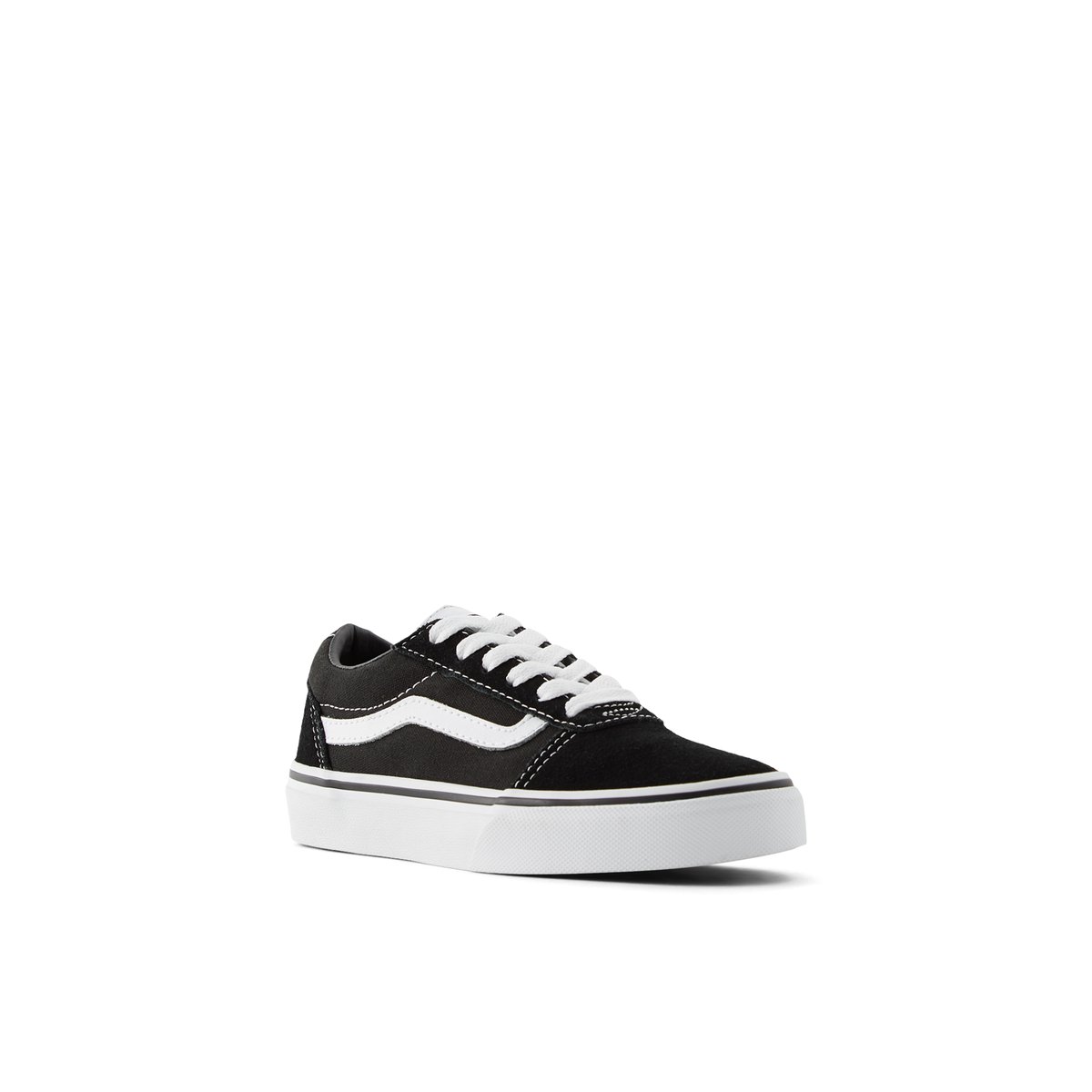 VANS-Ward-l-Baskets de skate - Talon plat - Noir/Blanc