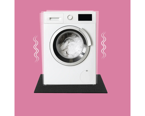 Wasmachinemat 60 x 60 x 1,5 cm gerecycled