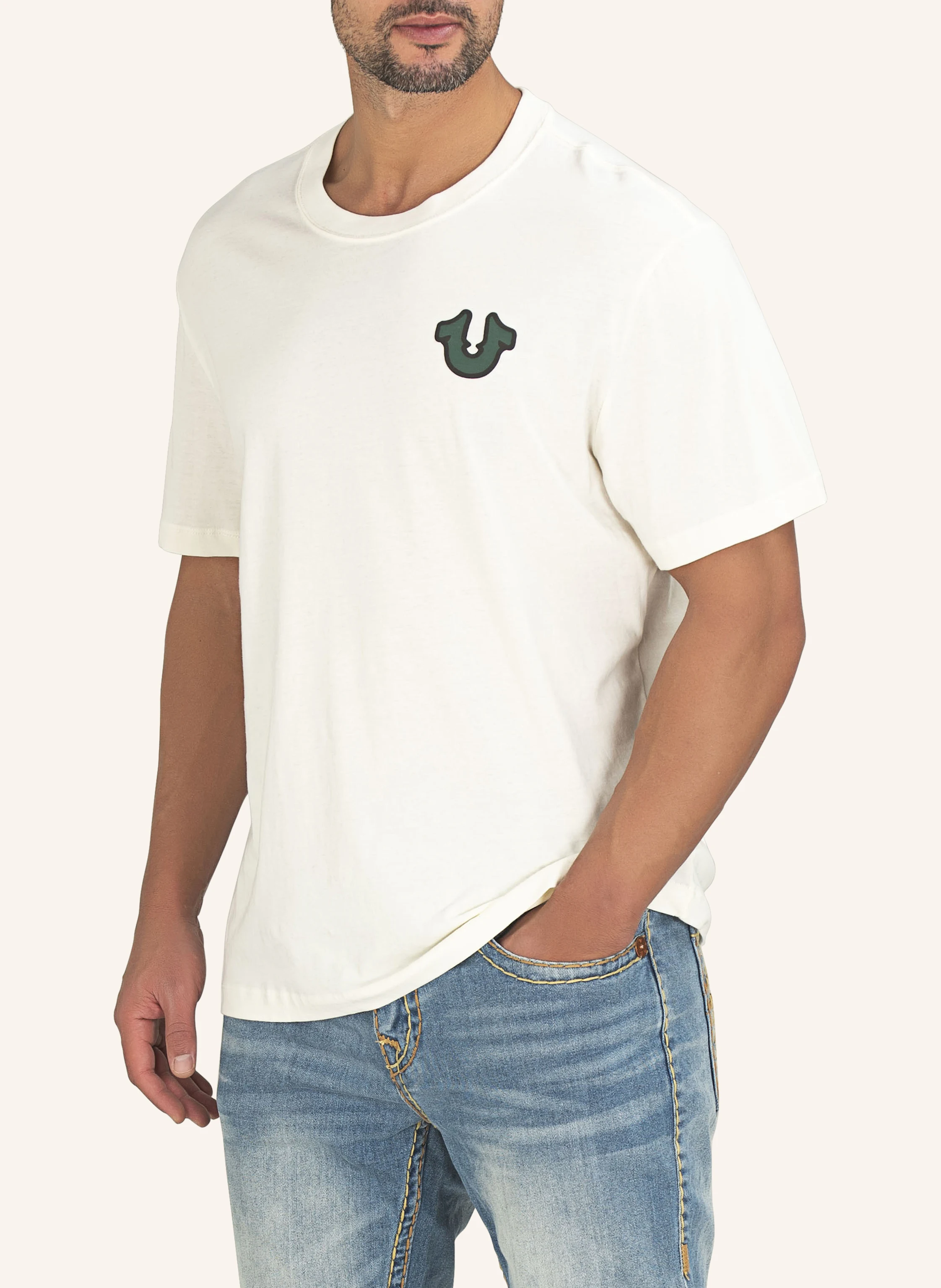 TRUE RELIGION T-Shirt BUDDHA PUFF