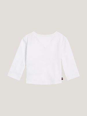 Camiseta de manga comprida com o logotipo da Varsity Stamp