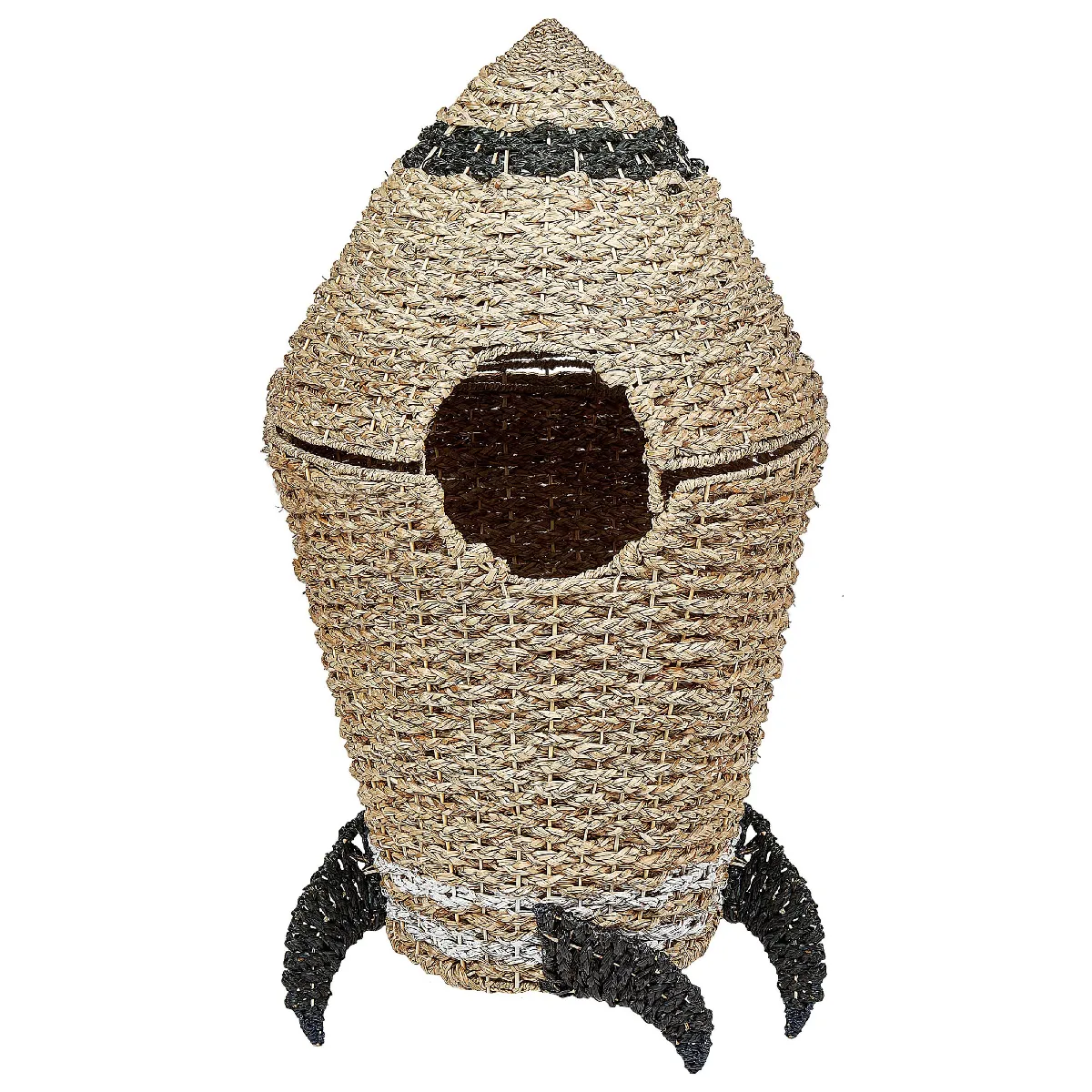 Beliani PAARL - Panier en herbe marine