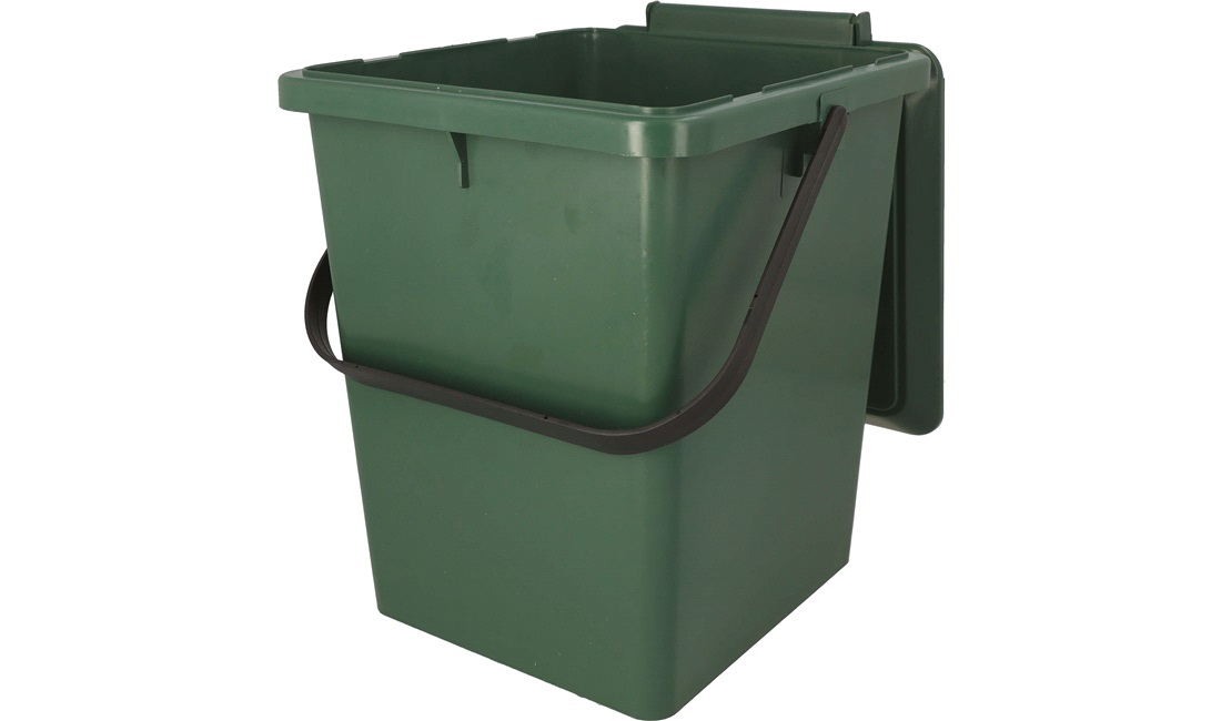 Skraldespand m/låg, 10L