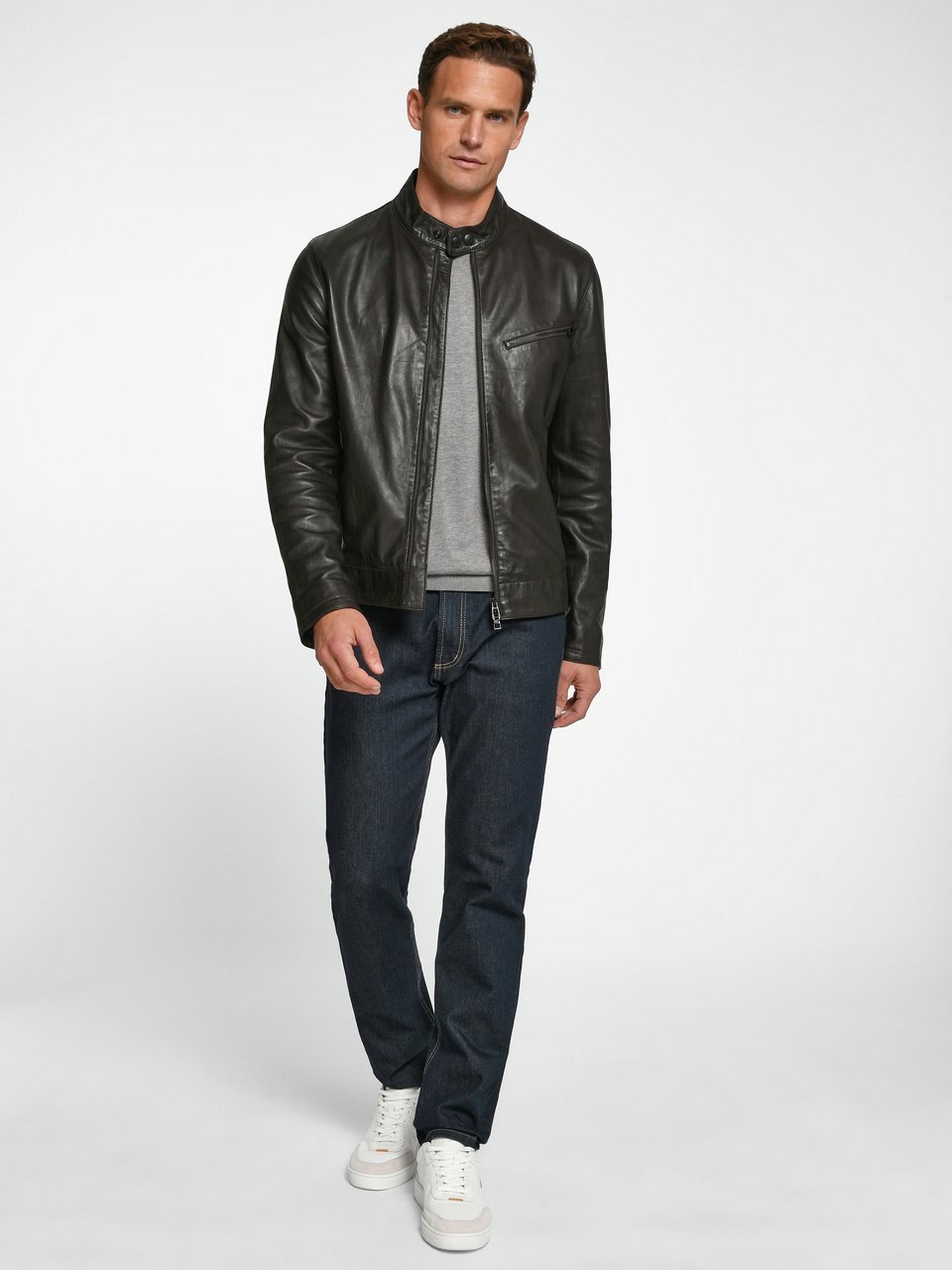 Lederjacke