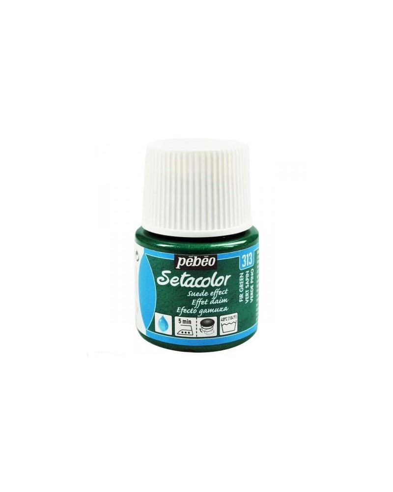 Setacolor effet daim Vert sapin