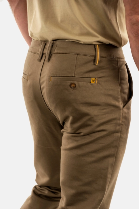 Pantalons Benson & Cherry classic kaki