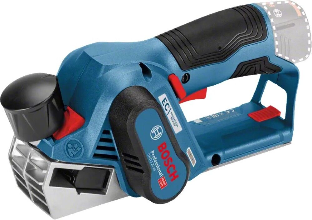 HØVEL BOSCH PROFESSIONAL GHO 12V-20 UTEN BATTERI