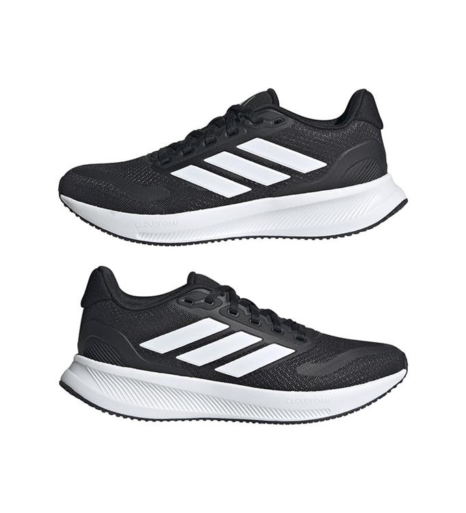 RUNFALCON 5 J,CBLACK/FTWWHT/CB CBLACK-FTWWHT-CBLACK