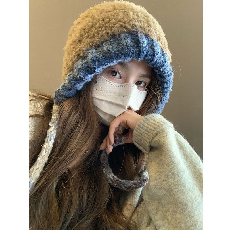 HATHOT - Melange Trim Beanie