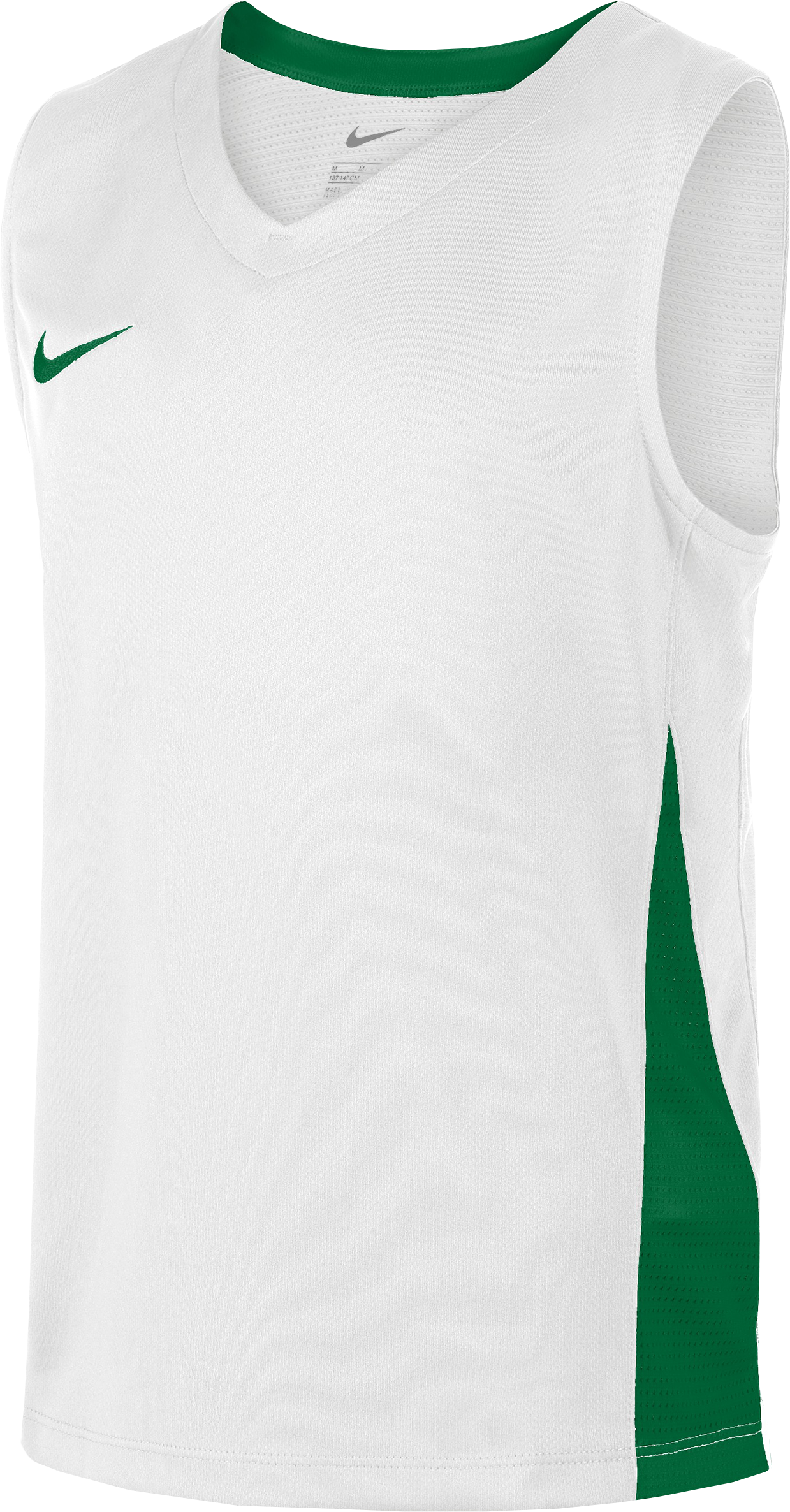 Nike Team Basketball Stock Trikot Kids Weiss F104