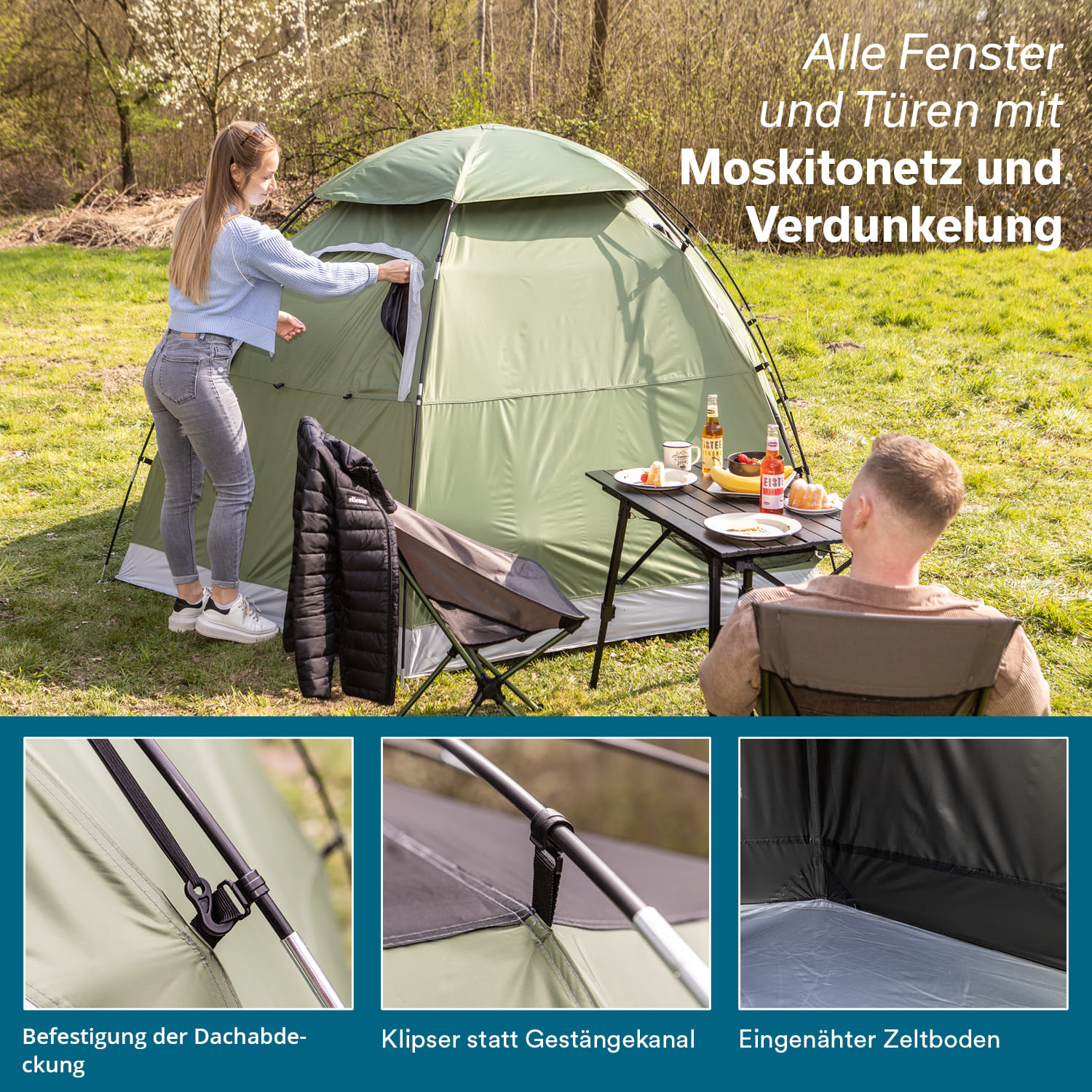 Skandika Namsos Sleeper Koepeltent