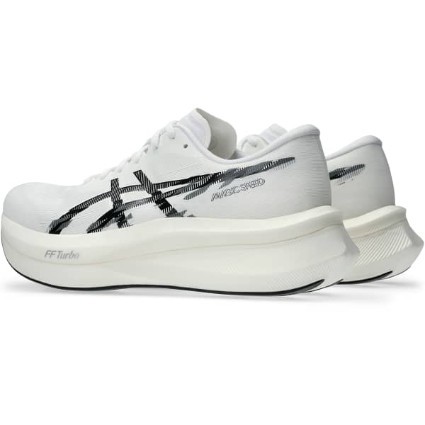 Chaussure running ASICS MAGIC SPEED 4 WHITE/BLACK