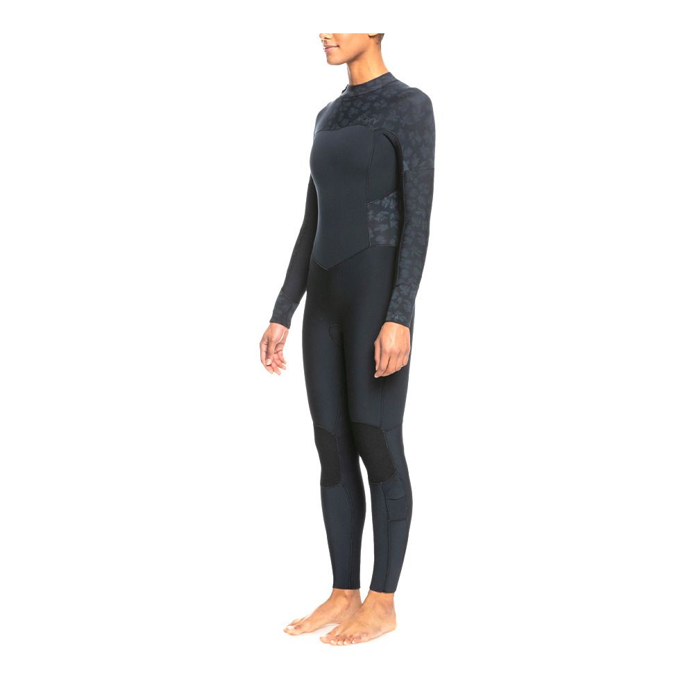 Roxy SWELL SERIES BZ - Combinaison intégrale 4/3mm Femme black