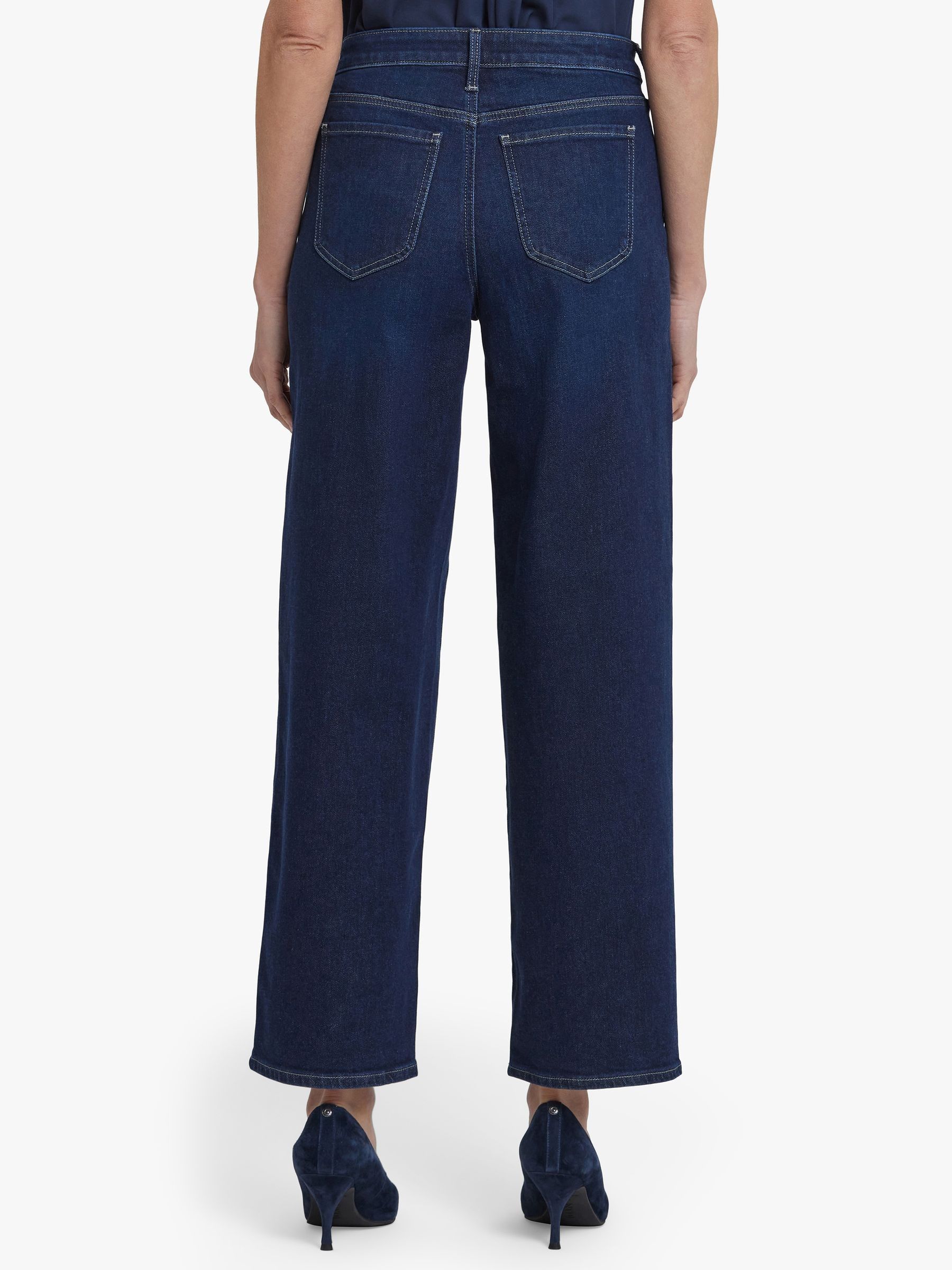 NYDJ Blue Jemma Barrel Leg Jeans